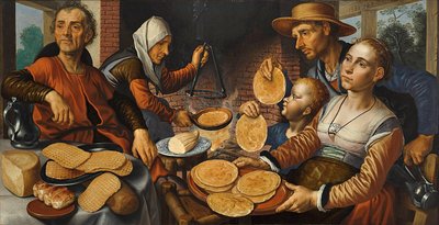 The Pancake Bakery by Pieter Aertsen